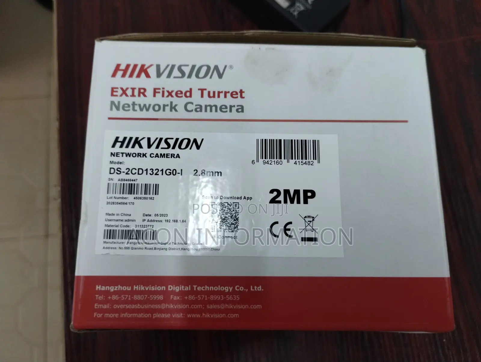 Hikvision DS-2CD1321G0-I