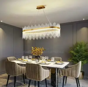 Postmodern Crystal LED Chandelier Light Luxury Lamps