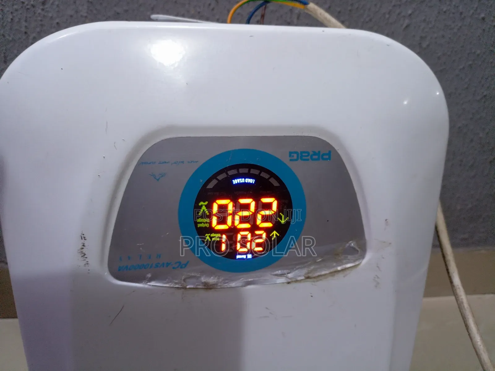 Prag Stabilizer 10KVA Relay