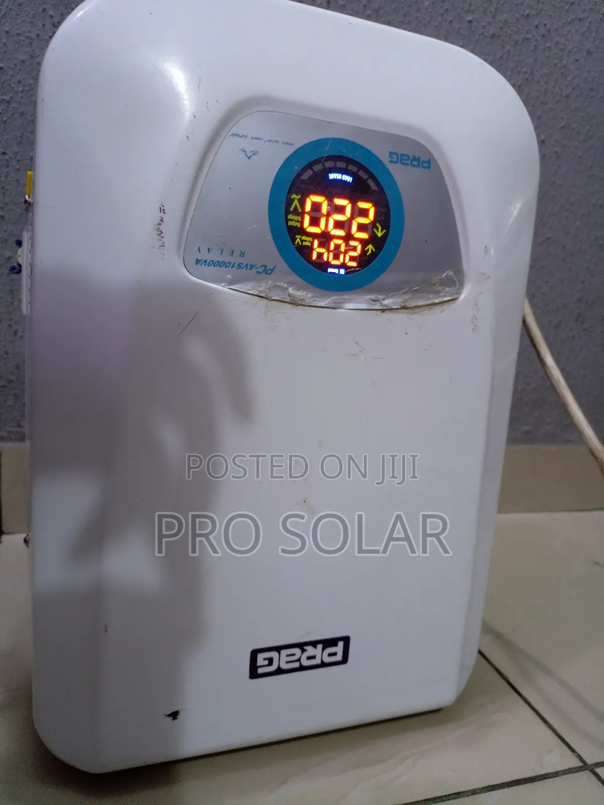 Prag Stabilizer 10KVA Relay