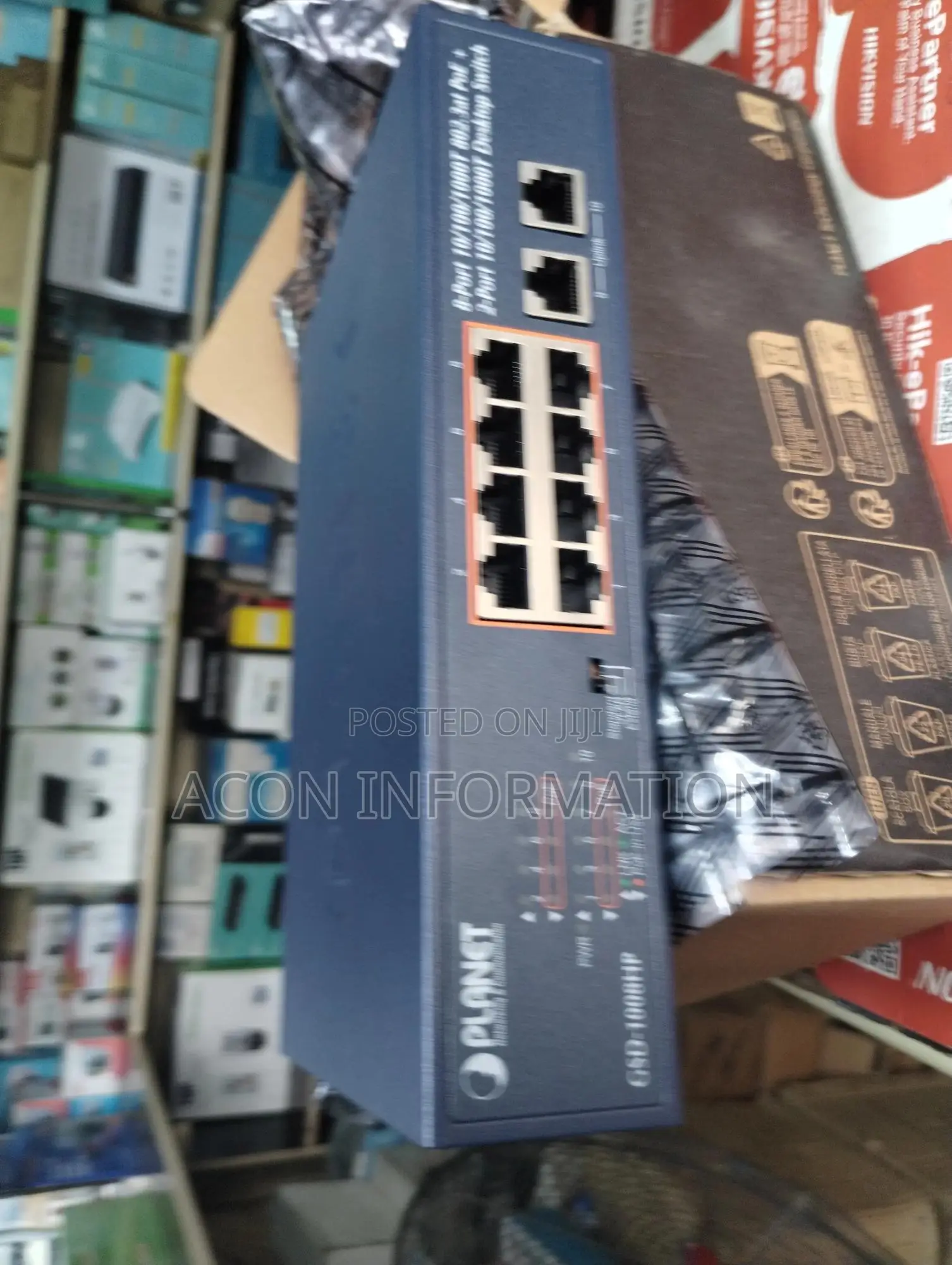 Palnet 8-Port Poe Switch GSD-1008hp