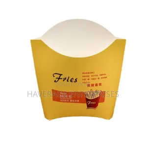 French Fries Potato Chips Paper Box Snack Container 500pces
