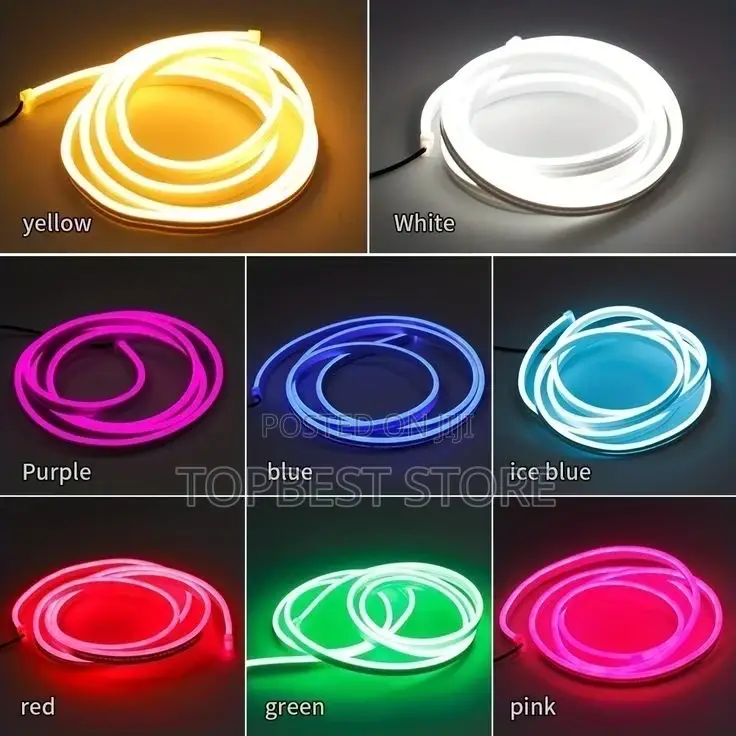 Modern Neon Rope Light Meter