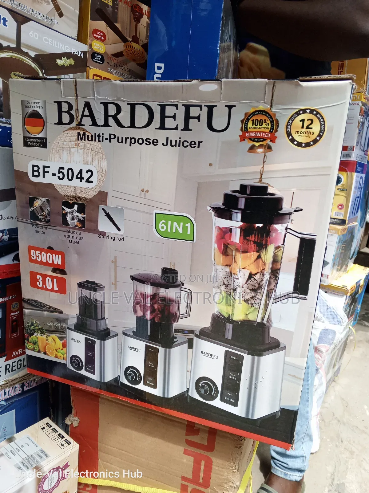 Bardefu High Quality Blender 9000W