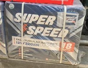 Super Speed Standard 220ah Tubular Battery