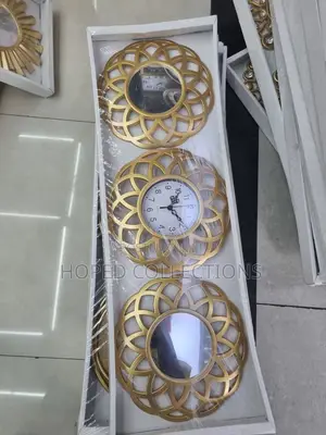 3in1 Home Decor Wall Clock