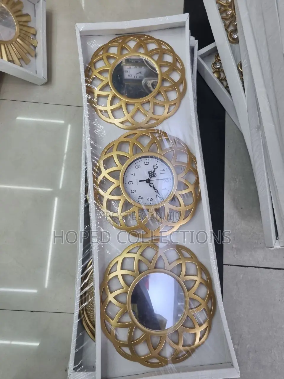 3in1 Home Decor Wall Clock