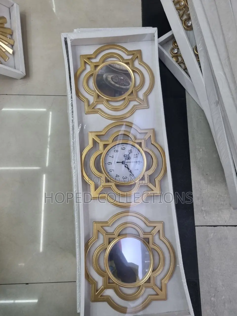 3in1 Home Decor Wall Clock