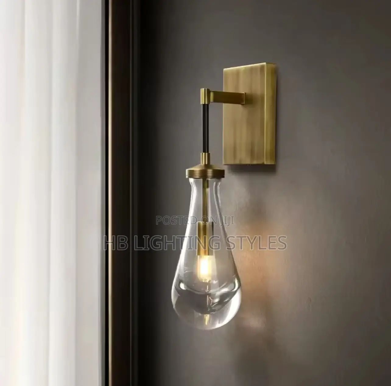 Modern Luxury Glass LED Wall Lamp