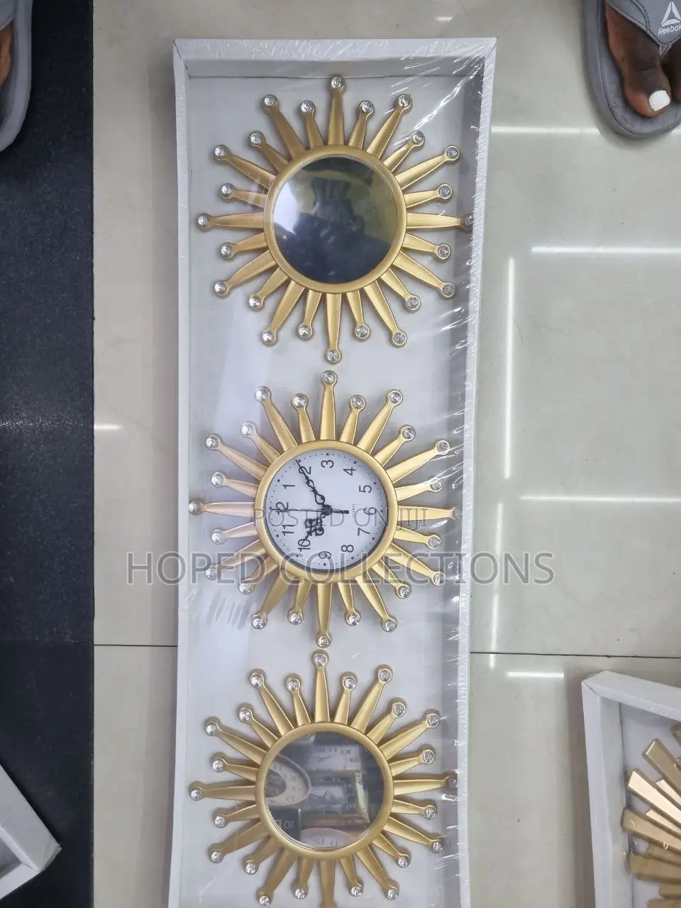 Beautiful Wall Decor Mirror Clock