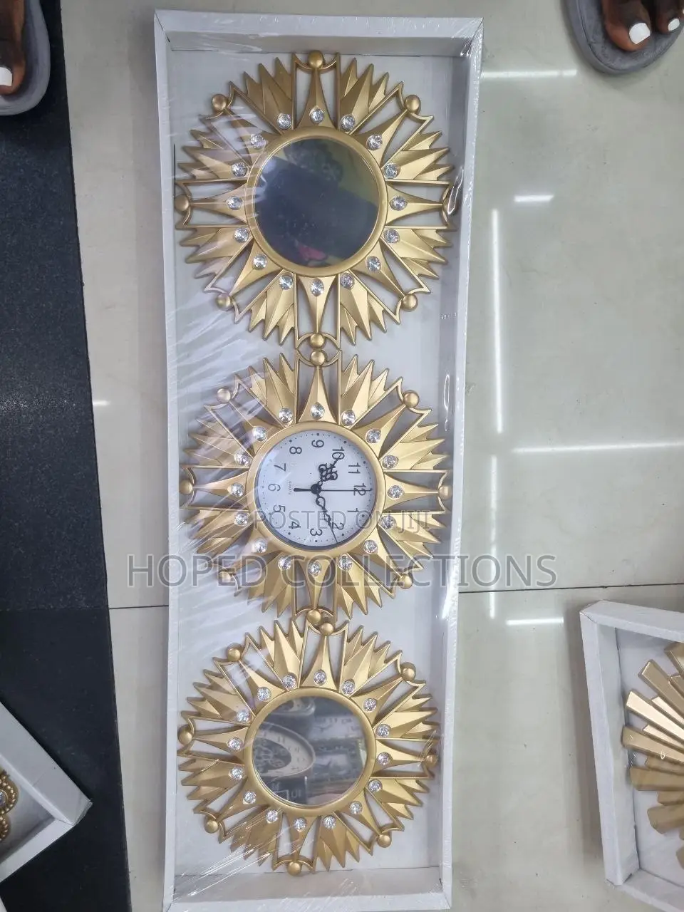 Beautiful Wall Decor Mirror Clock