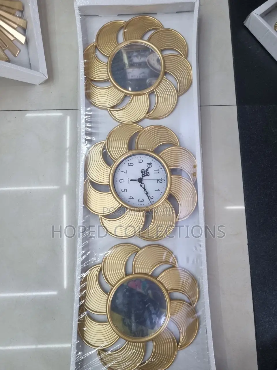 Beautiful Wall Decor Mirror Clock