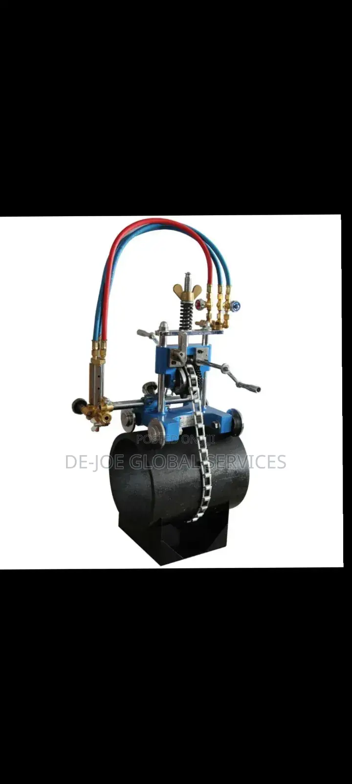 Manual Pipe Cutting Beveling Machine Oxygen and Acetylene