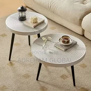 Double Luxury Living Room Office Center Table 70cm 50cm