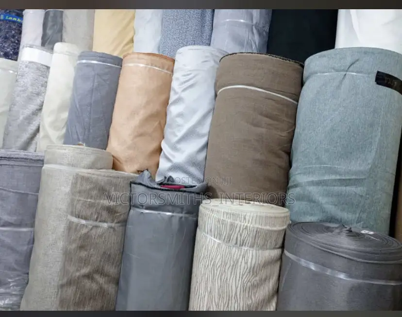 High Quality 3D Fabric Curtains Drapes