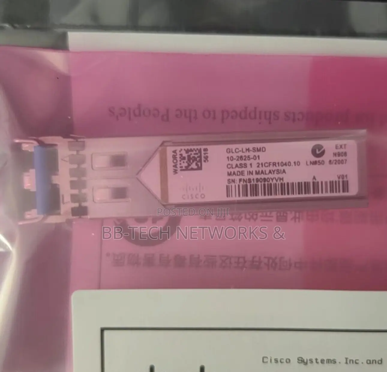 Cisco GLC-LH-SMD 1000base-Lx/Lh SFP Transceiver Module