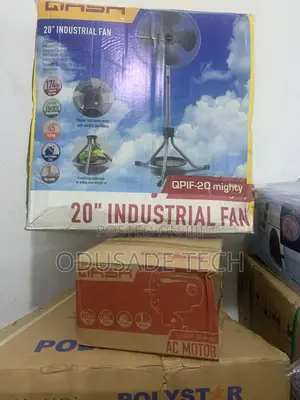 Ecospin Qasa 20'' Industrial Standing Fan - Qpif-20 Mighty