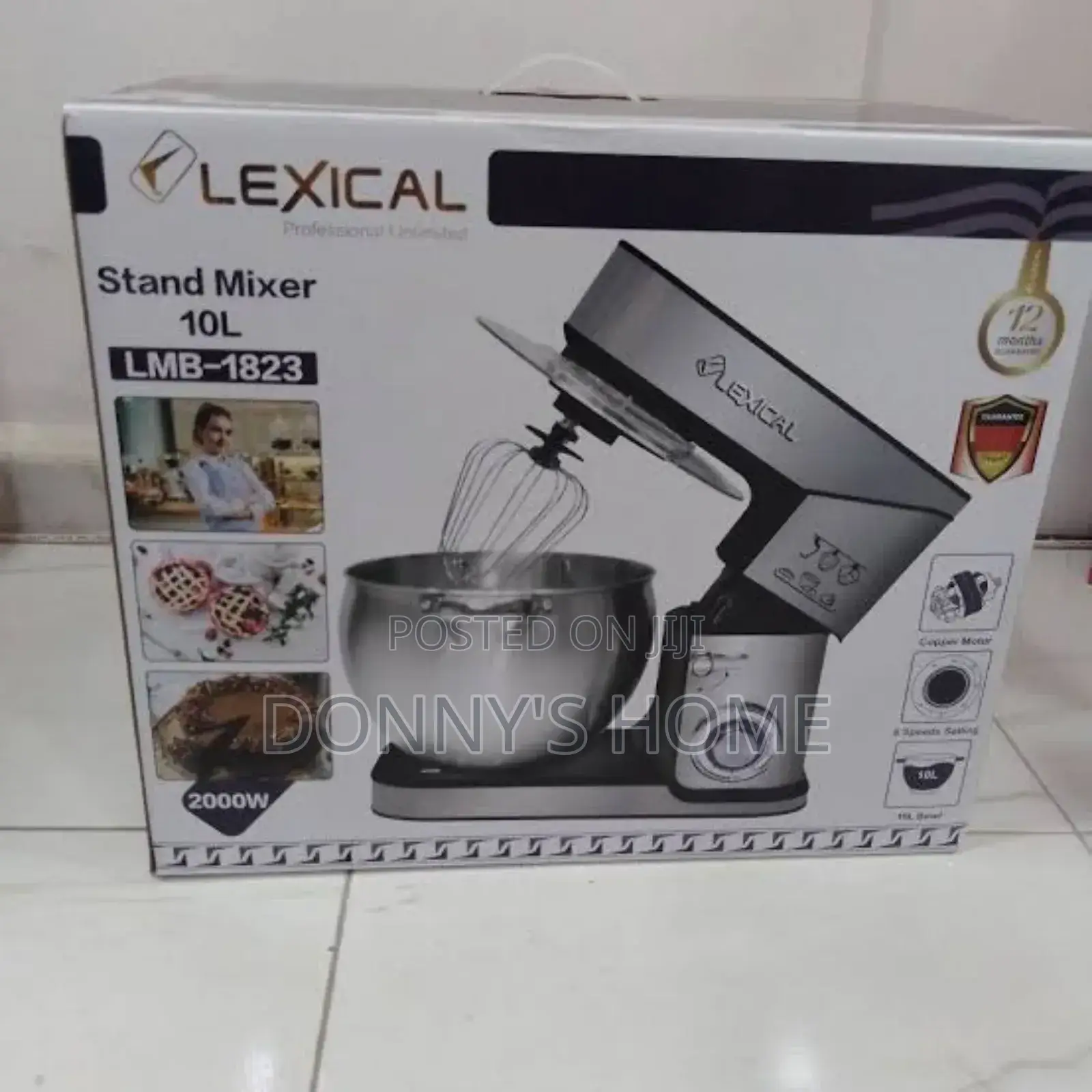 Lexical Stand Mixer 10L