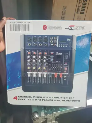 POWERED MIXER 4 Ch Model Pmx402d Usb