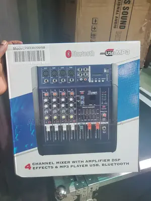 POWERED MIXER 4 Ch Model Pmx402d Usb