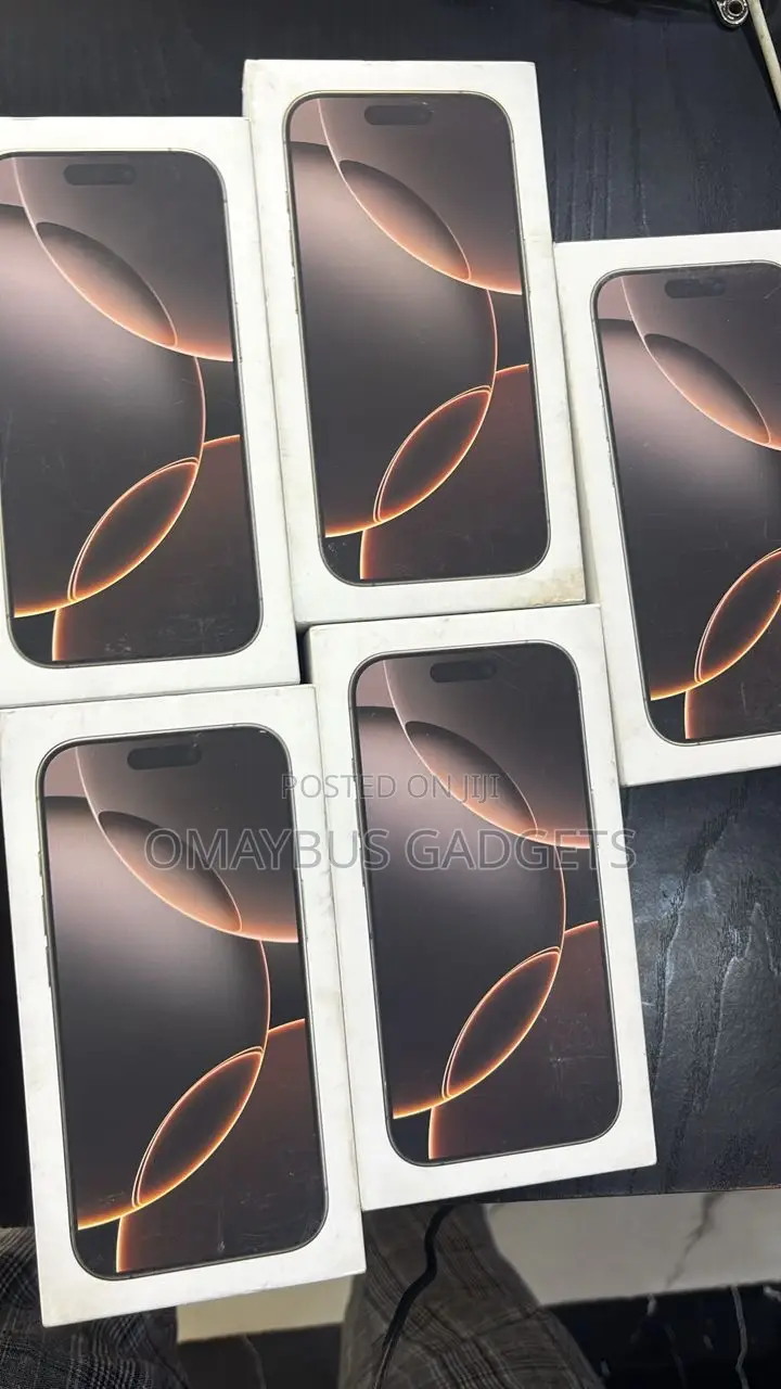 New Apple iPhone 16 Pro 256 GB Black