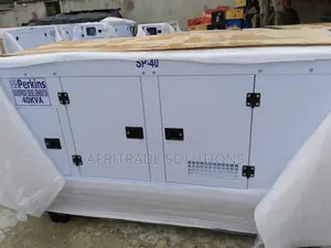 Enhanced 40kva Soundproof Perkins Generator
