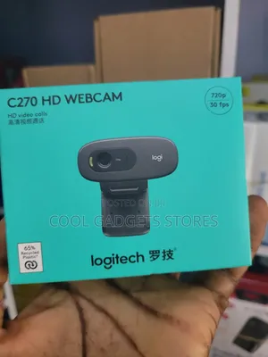 Photo - Logitech C270 Hd Webcam for Nysc Registration and Streaming