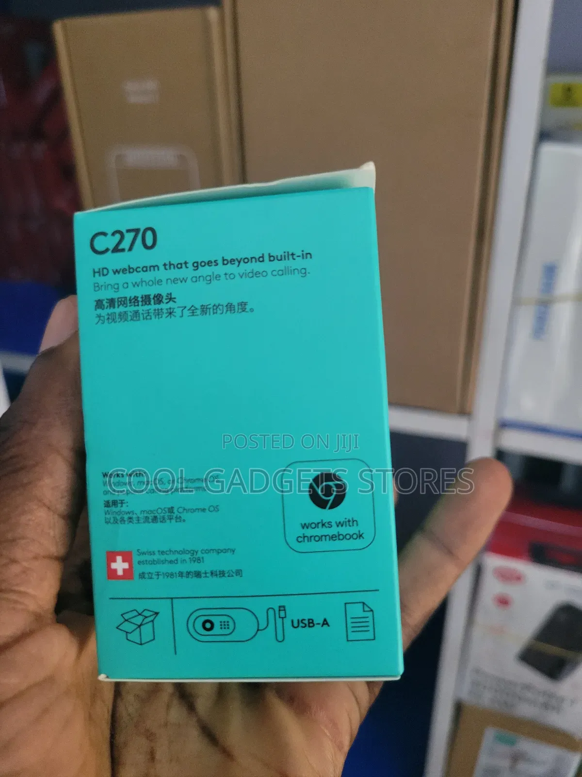 Logitech C270 Hd Webcam for Nysc Registration and Streaming