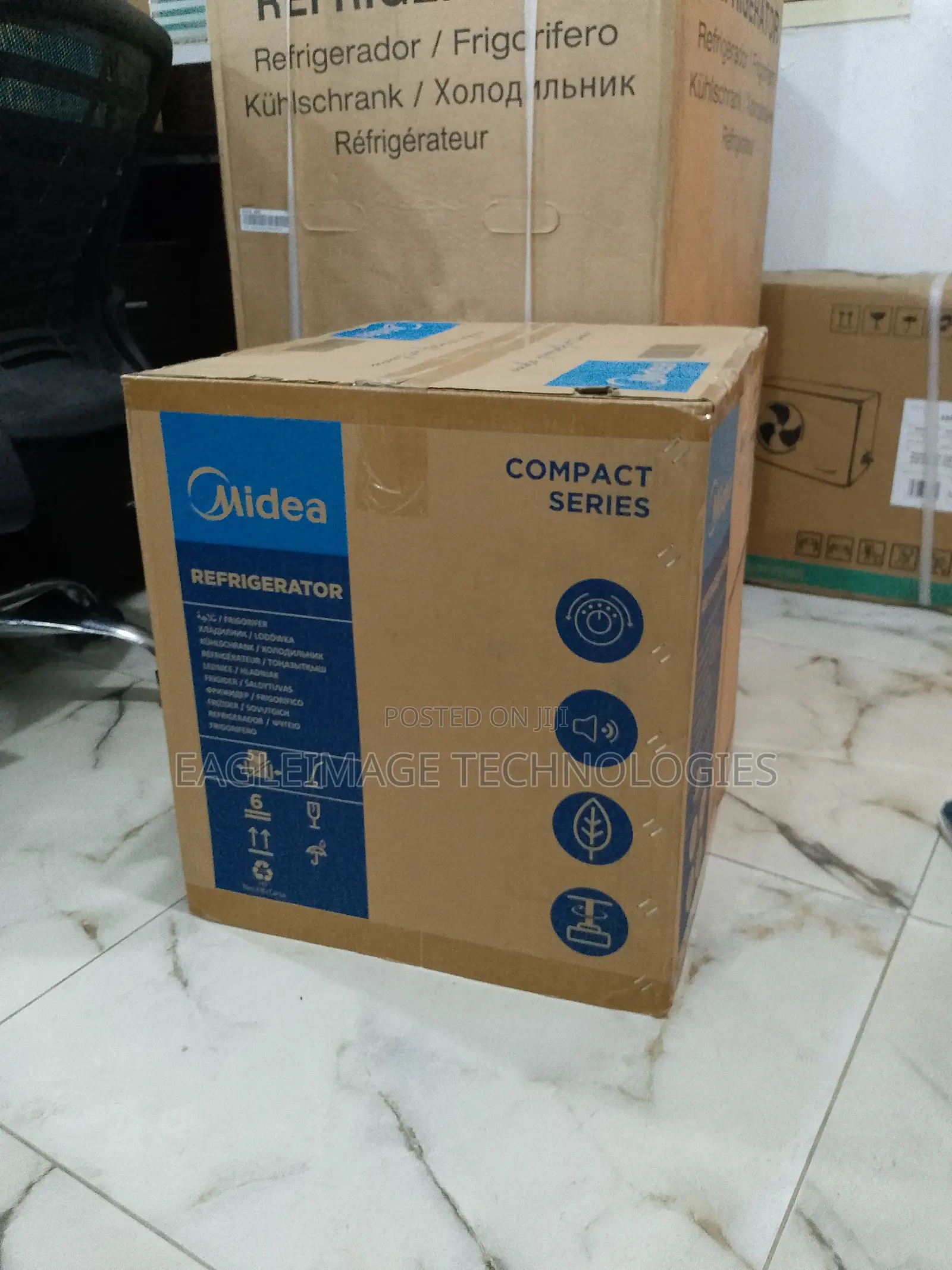 Certified 45L Midea Mini Refrigerator(Mdrd86fgg50)
