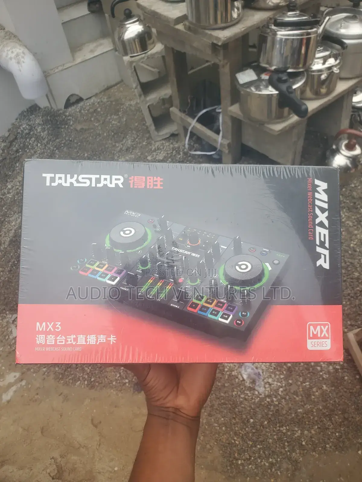 Takstar Mixer Webcast Soundcard Mx3