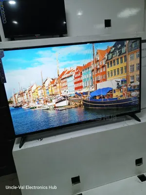 Polystar 50" Smart Tv With Double Screen Glass