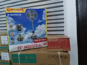 Photo - High-Capacity QASA 20'' Industrial Standing Fan