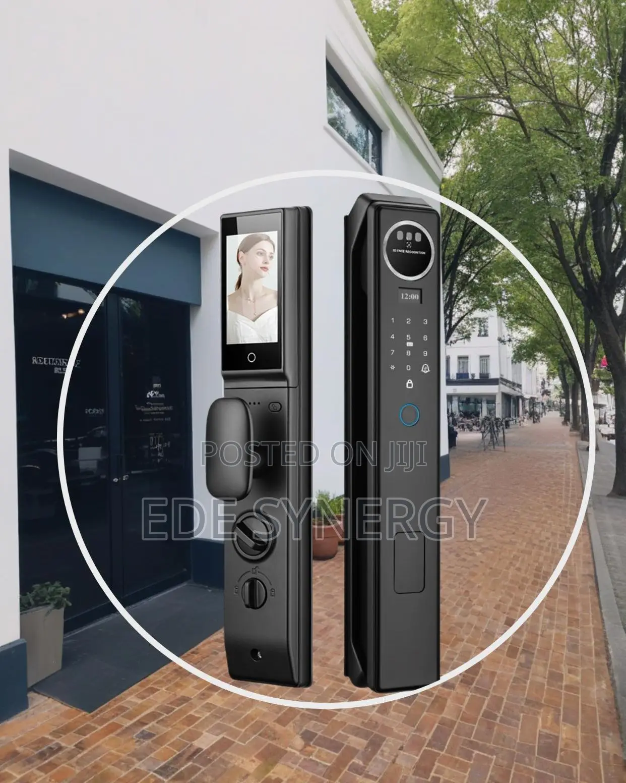 Wi-Fi 3D Face Recognition Fingerprint Digital Smart Lock
