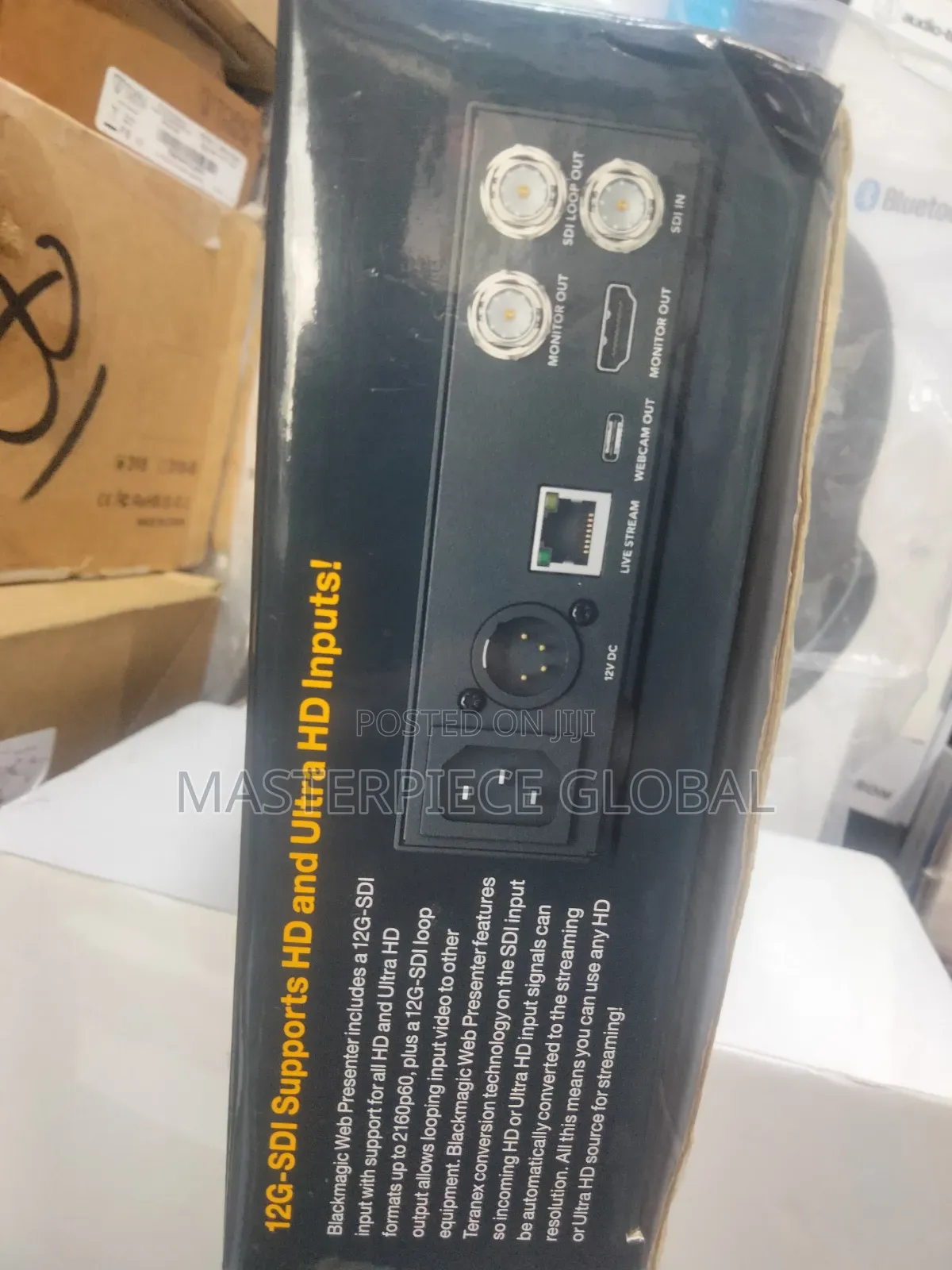 Blackmagic Web Presenter Stream Any 12g-sdi Video Source