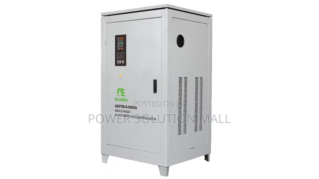 AEST80-D-50KVA AE Dunamis 50KVA Single Phase Stabilizer