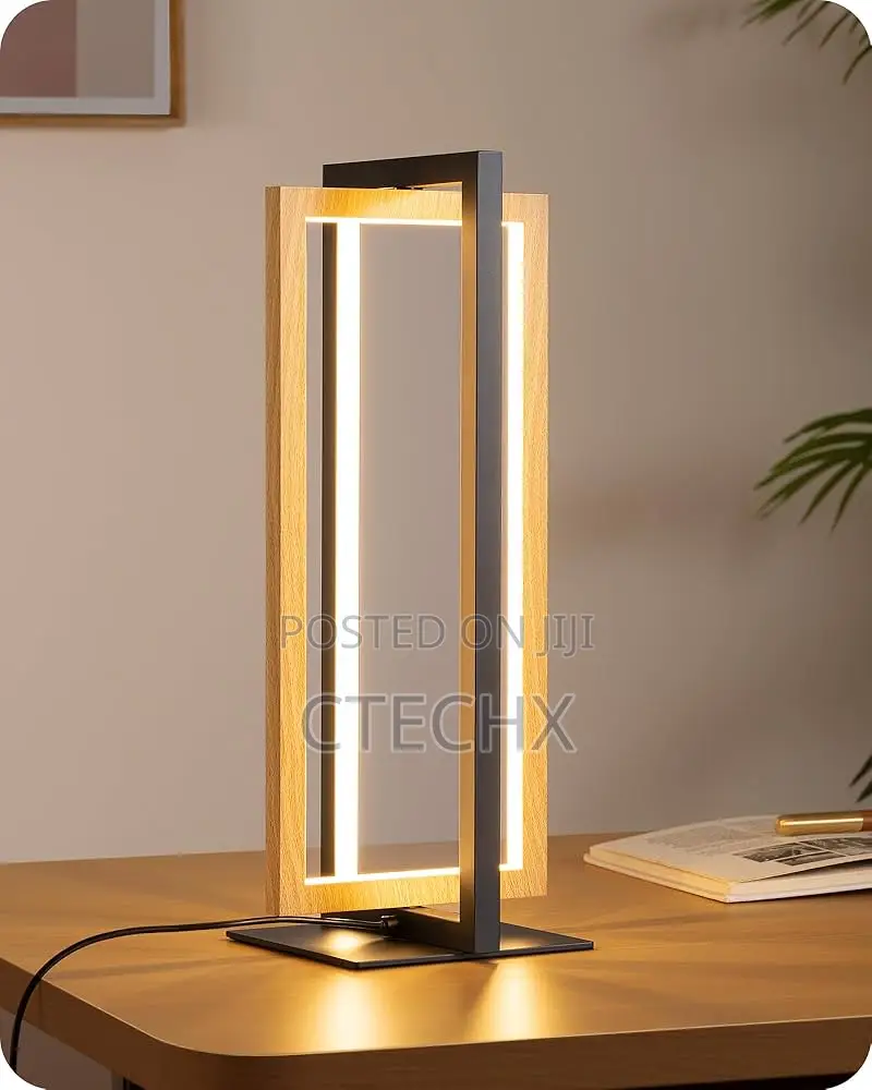 EDISHINE LED 180° Square Rotatable Dimmable Table Lamp