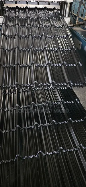 Step Tiles Roofing 0.50mm Black