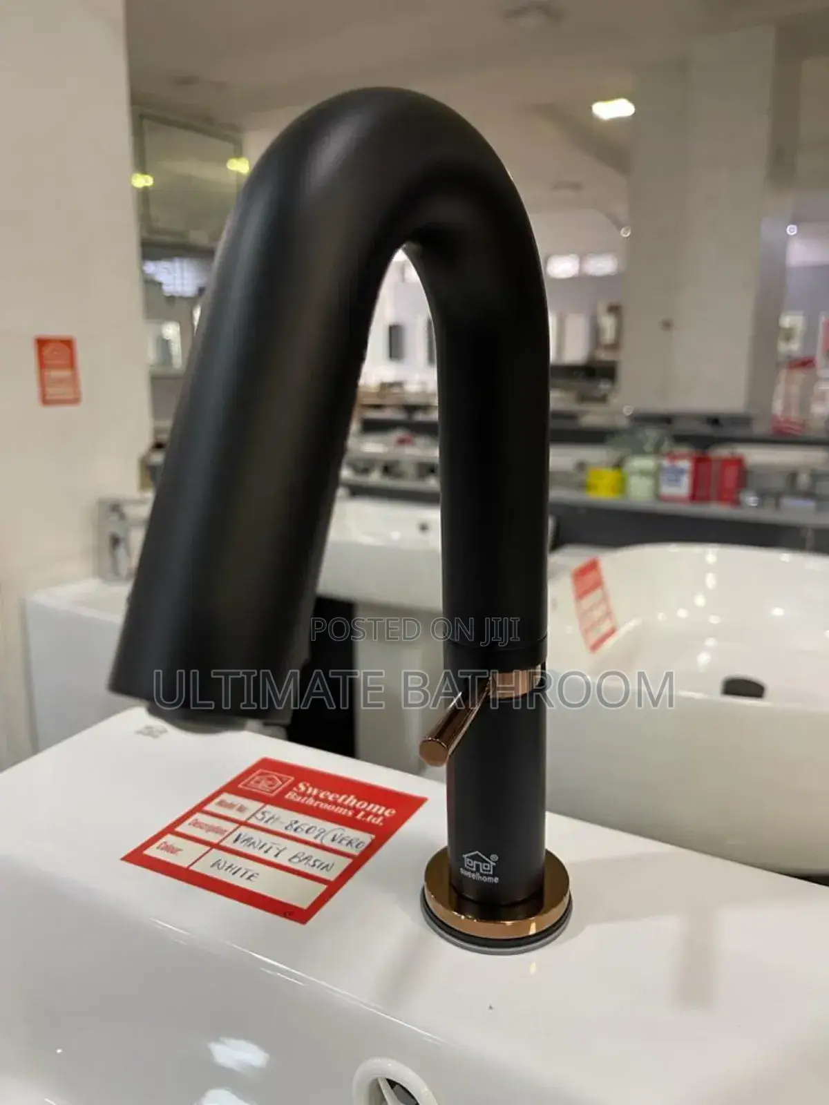 Sweethome Basin Mixer Tap Black