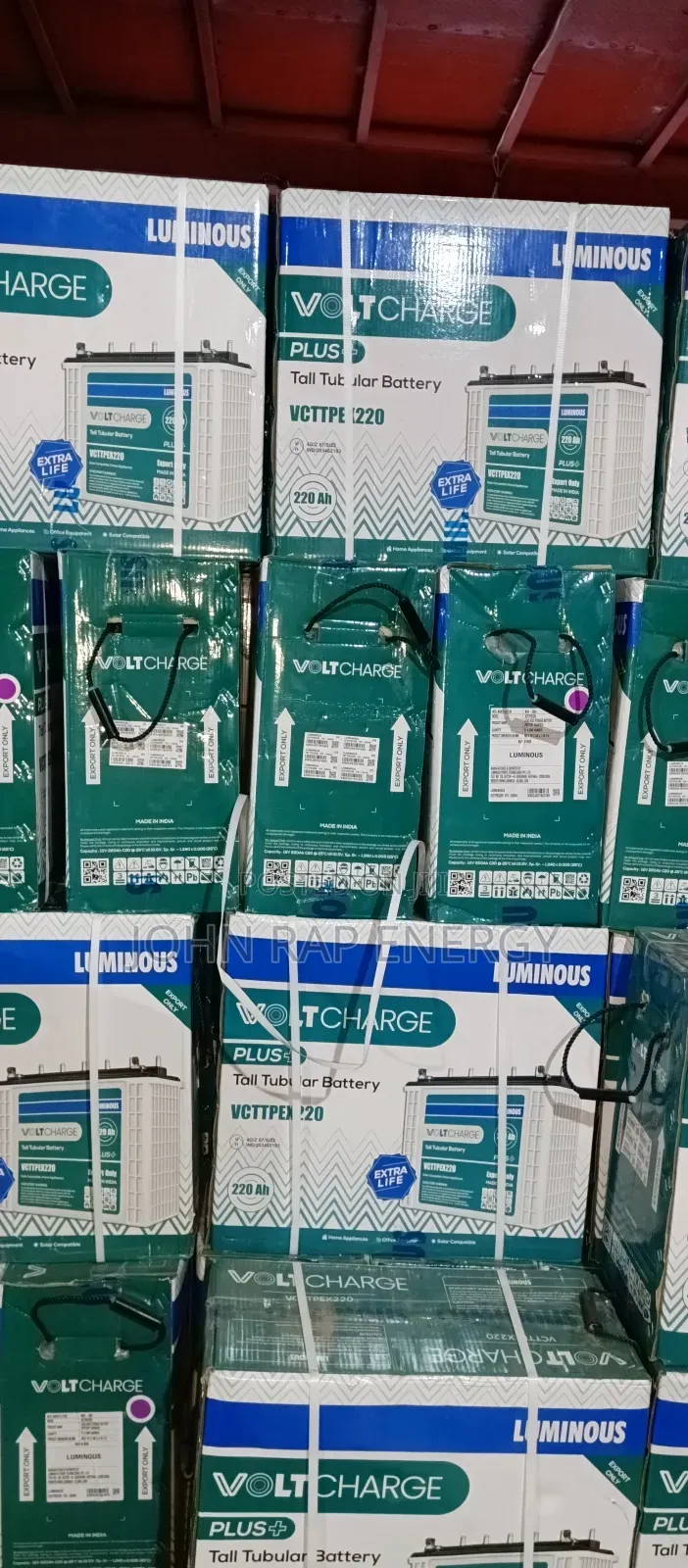 200AH Voltcharge Luminous Battery