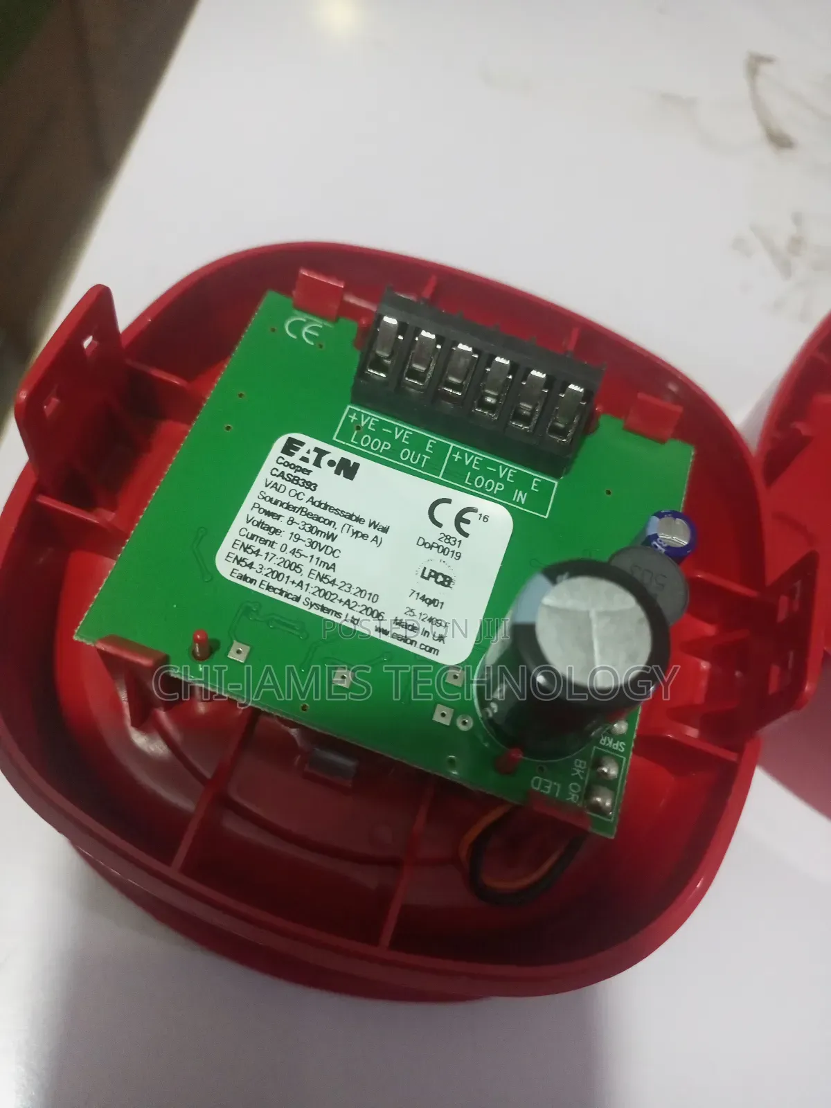 Alarm Sounder With Light