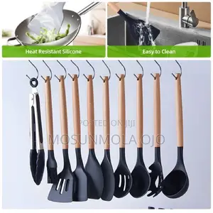 19pcs Silicone Kitchen Utensils Set