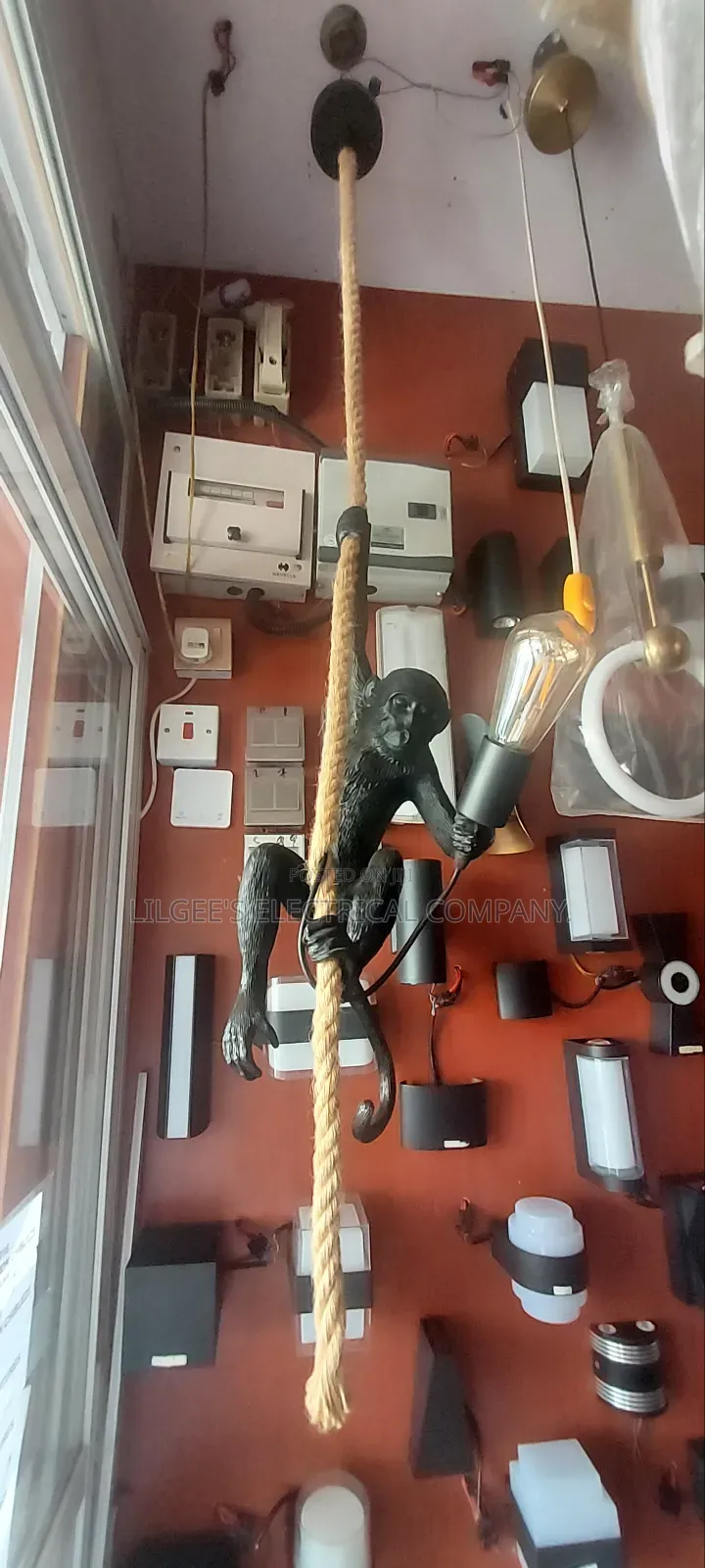 Modern Led Monkey Pendant Light