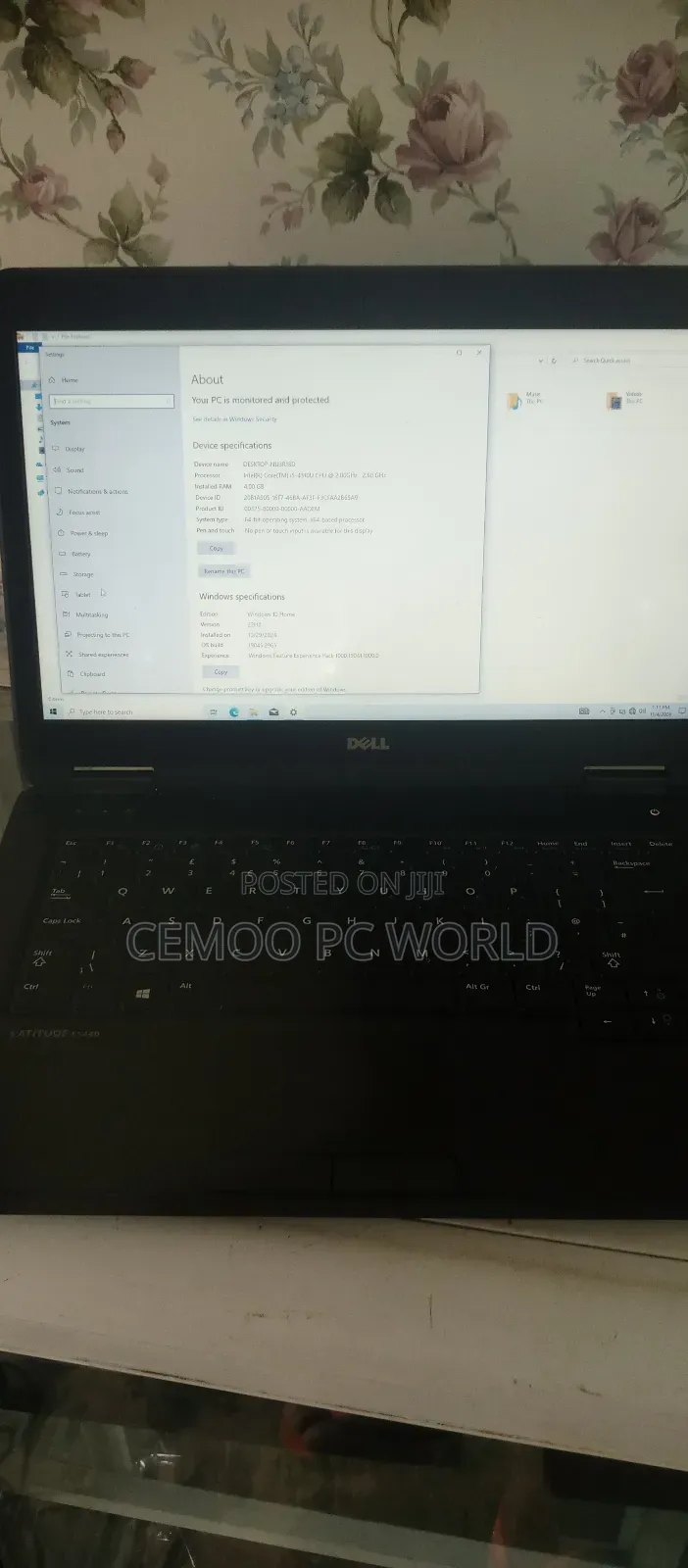 Laptop Dell Latitude E5440 4GB Intel Core I5 HDD 500GB