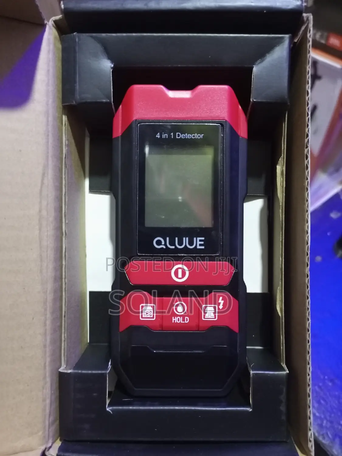 QLUUE Pipe Finder Moisture Meter, Wall Scan Stud Detector