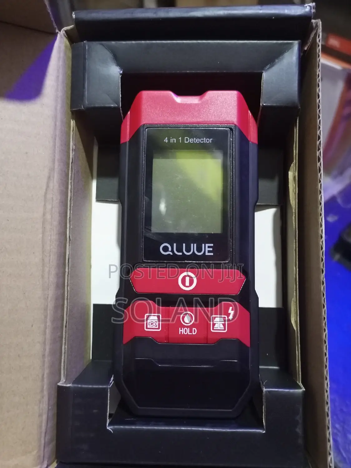 QLUUE Pipe Finder Moisture Meter, Wall Scan Stud Detector