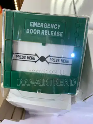 Resettable Emergency Door Release Break Glass