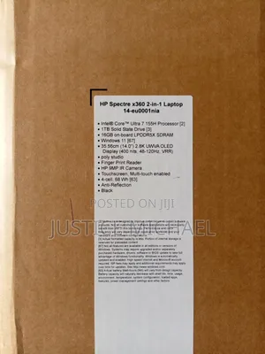 New Laptop HP Spectre X360 16GB Intel Core Ultra 7 SSD 1T