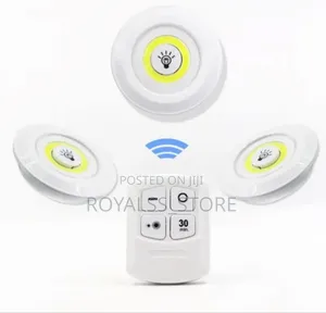 3in1 Under Cabinet Wireless Led Light With Remote Control