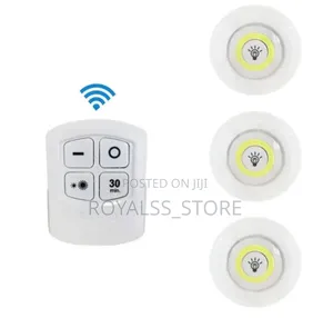 3in1 Under Cabinet Wireless Led Light With Remote Control