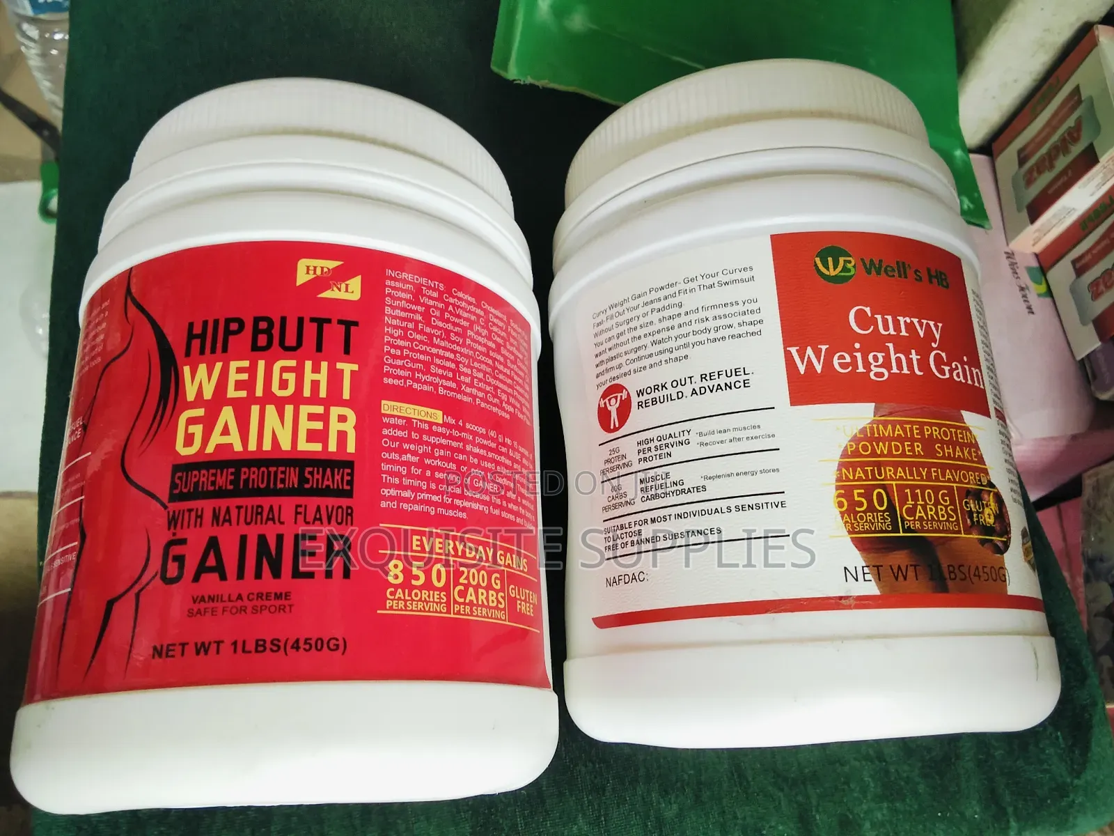 Well's H B Curvy Weight Gainer